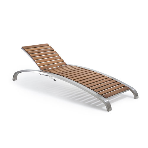 Bain de soleil contemporain - CLEO - PALMAR arredi - en tissu / en bois / en teck