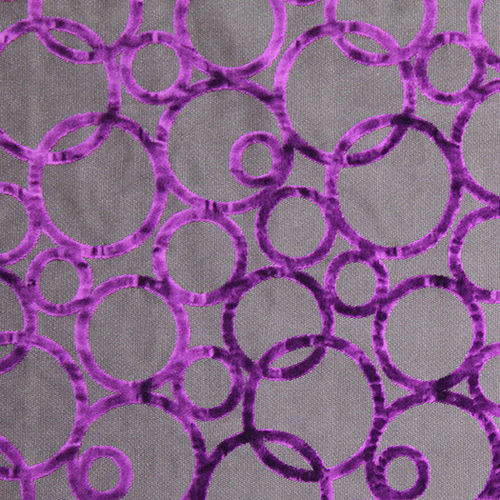 Tissu d'ameublement - VELLUTO CERCHIO - Foresti Home Collection Group srl - à motif / en polyester / en viscose