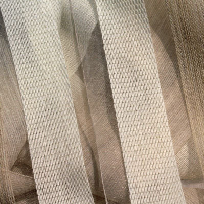 Tissu pour rideaux - RIGATO LANA CHARME - Foresti Home Collection Group srl - uni / en polyester / en acrylique