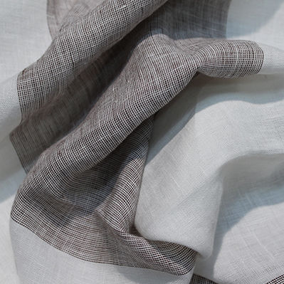 Tissu pour rideaux - MODENA UNITO E RIGATO - Foresti Home Collection Group srl - à motif / en lin