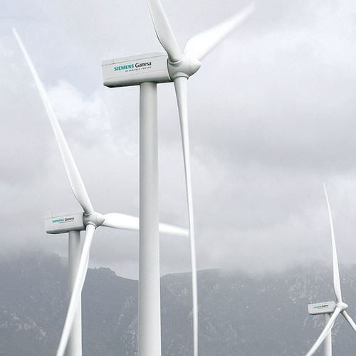 Éolienne à axe horizontal - SG 2.6-114 - SIEMENS GAMESA - tripale / onshore / sur mât autoporteur
