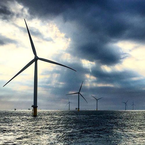 Éolienne à axe horizontal - SG 8.0-167  - SIEMENS GAMESA - tripale / offshore / sur mât autoporteur