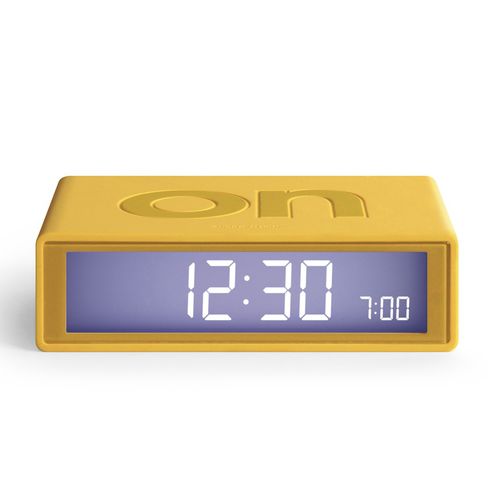Horloge contemporaine - FLIP : LR130.J7 - LEXON - de table / numérique / en ABS