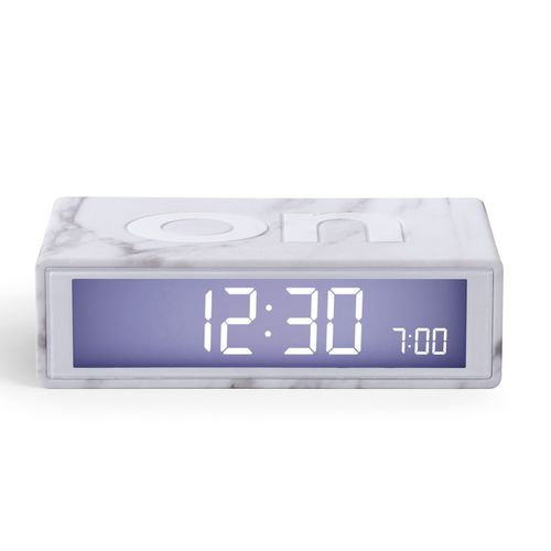 Horloge contemporaine - FLIP : LR130.LMW - LEXON - de table / numérique / en ABS