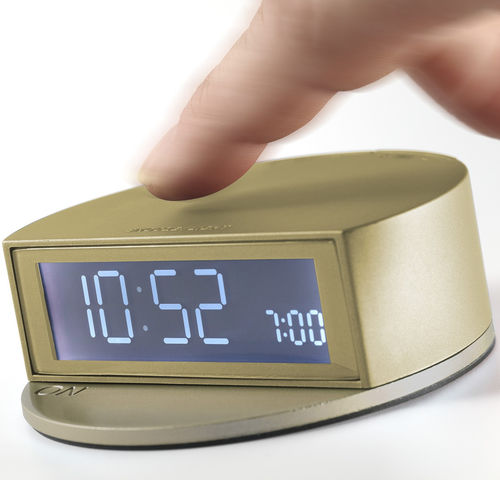Horloge contemporaine - FINE : LR138D - LEXON - de table / numérique / en ABS