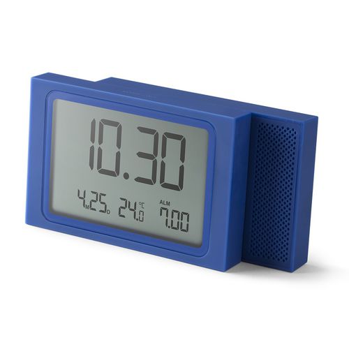 Horloge contemporaine - SLIDE : LR141B7 - LEXON - de table / numérique / en aluminium
