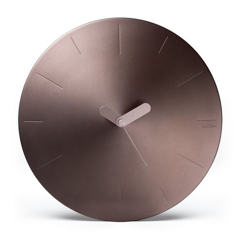 Horloge contemporaine - CONIC : LR142M - LEXON - murale / analogique / en aluminium