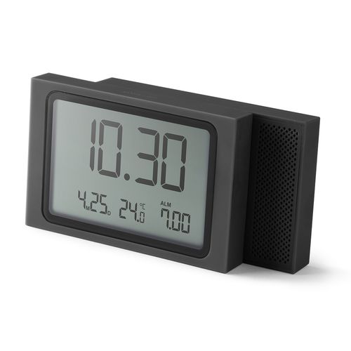 Horloge contemporaine - SLIDE : LR141G3 - LEXON - de table / numérique / en aluminium