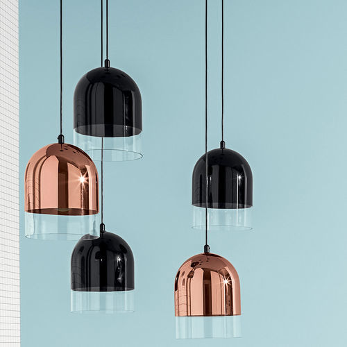 Suspension - BELL - DISCIPLINE - en verre / contemporaine / d'intérieur