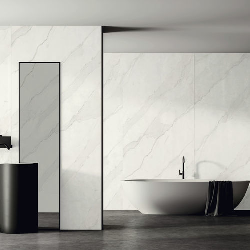 Panneau décoratif de revêtement - K551 PT Calacatta Olympus - Kaindl - mural / pour agencement intérieur / pour plafond