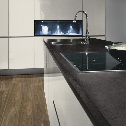 Panneau décoratif d'ameublement - 27060 MN Fog - Kaindl - pour agencement intérieur / à grande résistance / mélaminé