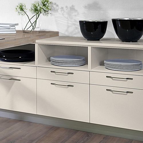 Panneau décoratif d'ameublement - 27045 GR Champagne - Kaindl - pour agencement intérieur / à grande résistance / mélaminé