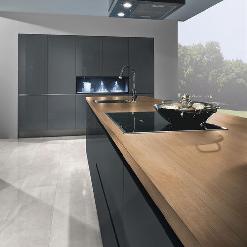 Panneau décoratif d'ameublement - K2762 AN Oak Lucey Calm - Kaindl - pour agencement intérieur / à grande résistance / mélaminé