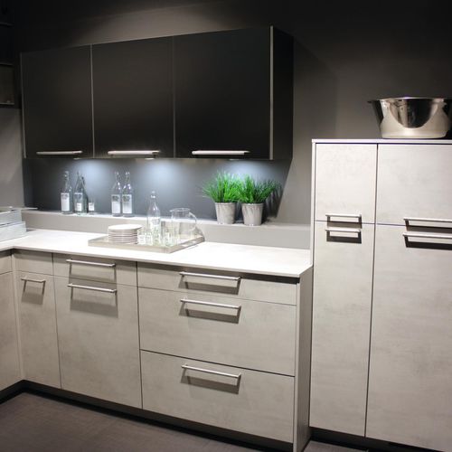 Panneau décoratif d'ameublement - 44406 DP CONCRETE ART - Kaindl - pour agencement intérieur / à grande résistance / mélaminé