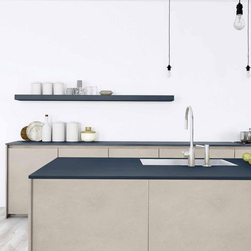 Panneau décoratif d'ameublement - 42364 DP CONCRETE - Kaindl - pour agencement intérieur / à grande résistance / mélaminé