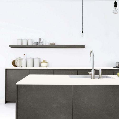 Panneau décoratif d'ameublement - 42207 DP CONCRETE TERRA - Kaindl - pour agencement intérieur / à grande résistance / mélaminé
