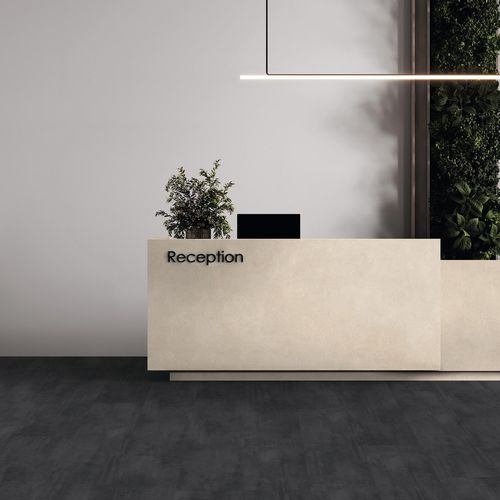 Panneau décoratif d'ameublement - K2875 CN Basanite - Kaindl - pour agencement intérieur / à grande résistance / mélaminé
