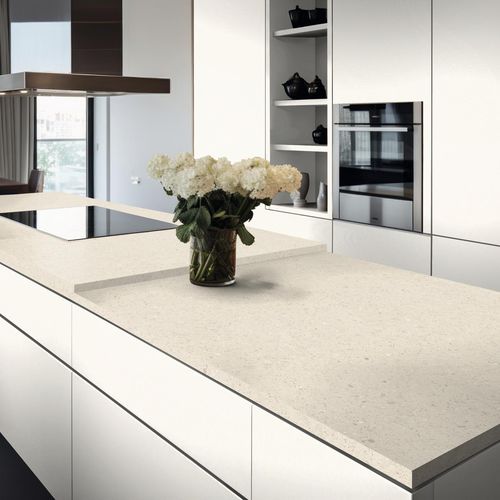Panneau décoratif d'ameublement - 42401 DP Limestone Light - Kaindl - pour agencement intérieur / à grande résistance / stratifié