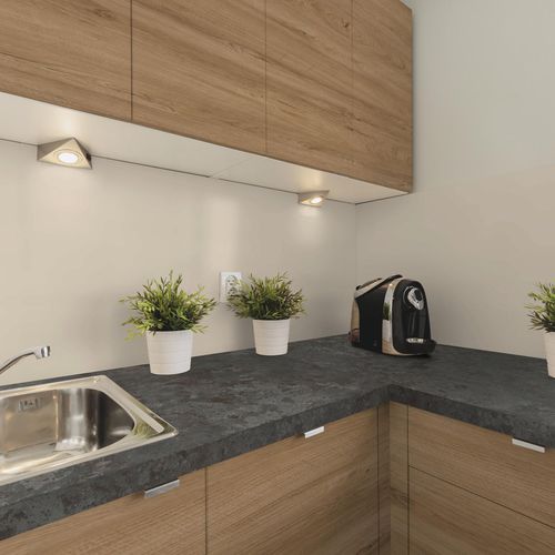Panneau décoratif d'ameublement - 42682 DC Slate Jade - Kaindl - pour agencement intérieur / à grande résistance / stratifié