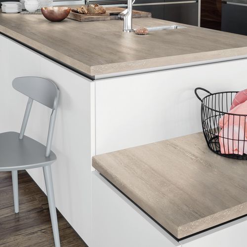 Panneau décoratif d'ameublement - K2756 CN Travertin Alcamo - Kaindl - pour agencement intérieur / à grande résistance / stratifié