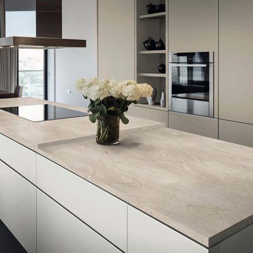 Panneau décoratif d'ameublement - K2885 PH Marble Vicosa Clara - Kaindl - pour agencement intérieur / à grande résistance / inrayable