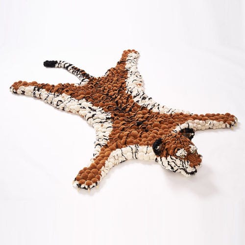 Tapis design original - Tiger  - MYK Berlin - à motif animalier / en mérinos / fait main