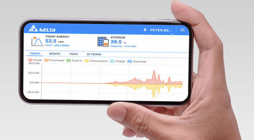 Système de surveillance pour installation photovoltaïque - APP 2.0 - Delta Energy Systems - sans fil