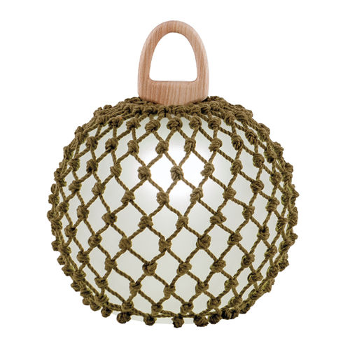 Lampe de table - BOIA GM - FLAM ET LUCE LUMINAIRES - en bois / en verre soufflé / contemporaine