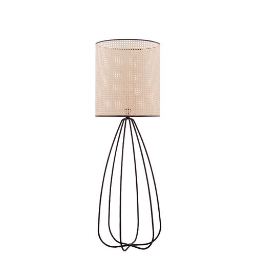 Lampe sur pied - TRACY MM - FLAM ET LUCE LUMINAIRES - en métal / en tissu / contemporaine