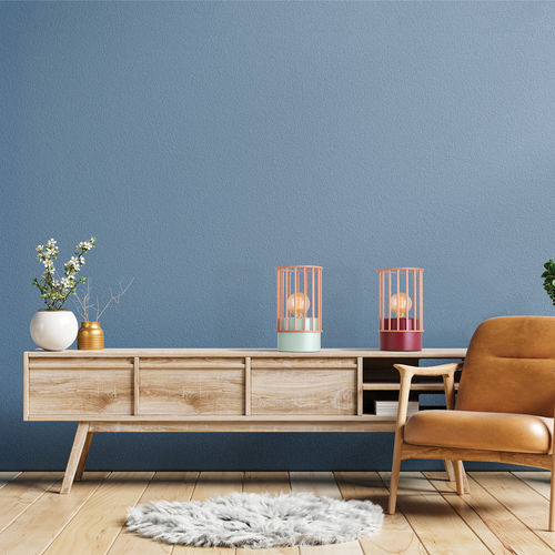 Lampe de table - HUGO - FLAM ET LUCE LUMINAIRES - bois / contemporaine / d'intérieur