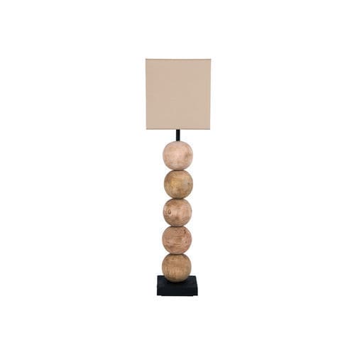 Lampe de table - ANKARA 5 - FLAM ET LUCE LUMINAIRES - en fibre naturelle / contemporaine / sans fil
