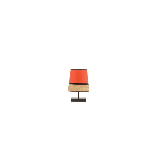 Lampe de table - JOY PM - FLAM ET LUCE LUMINAIRES - en métal / en verre / en textile