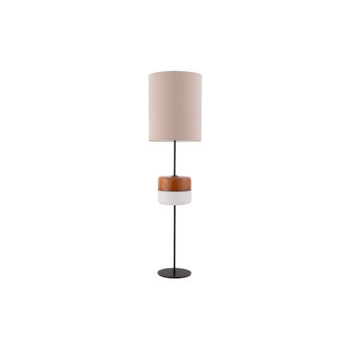 Lampe de sol - LMP LOUZIEH - FLAM ET LUCE LUMINAIRES - en métal / en céramique / contemporaine