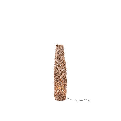 Lampe de sol - MAUI - FLAM ET LUCE LUMINAIRES - en bois / contemporaine / d'intérieur