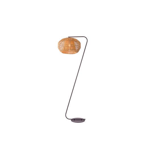 Lampe de sol - LMP NODIA - FLAM ET LUCE LUMINAIRES - en métal / en céramique / bois