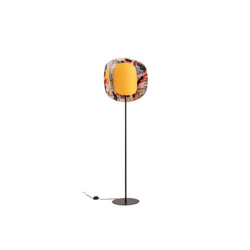 Lampe de sol - LMP VERSA - FLAM ET LUCE LUMINAIRES - en métal / contemporaine / intérieure