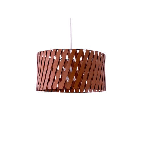 Suspension - DAMY GM - FLAM ET LUCE LUMINAIRES - en métal / bois / contemporaine