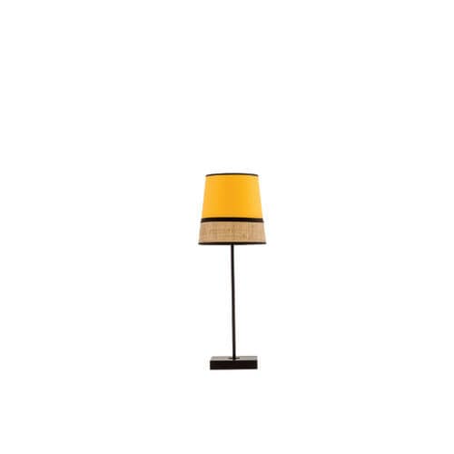 Lampe de table - JOY GM - FLAM ET LUCE LUMINAIRES - en métal / en verre / en bois