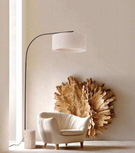 Lampe de sol - LMP MERCURY - FLAM ET LUCE LUMINAIRES - en métal / contemporaine / d'intérieur