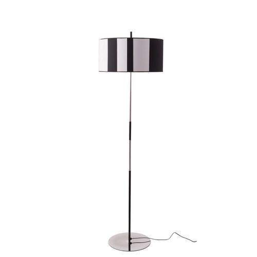 Lampe sur pied - LMP STRIPES - FLAM ET LUCE LUMINAIRES - de sol / en métal / en acier inoxydable poli