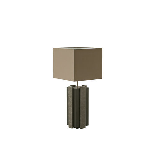 Lampe de table - ISALO GM - FLAM ET LUCE LUMINAIRES - en pierre / contemporaine / sans fil