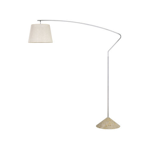Lampe sur pied - LMP NILTON - FLAM ET LUCE LUMINAIRES - en métal / en pierre / contemporaine