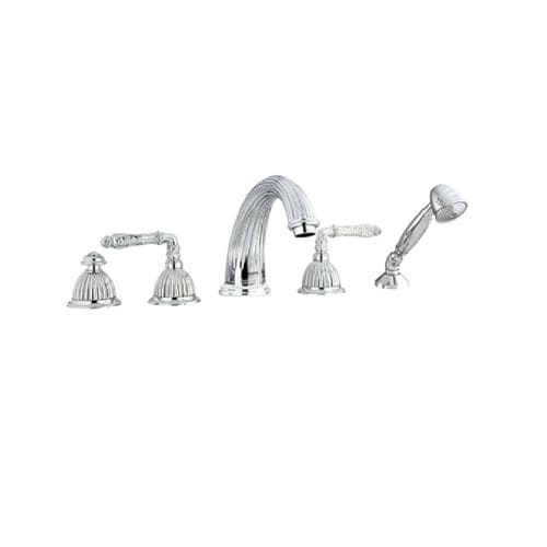 Mélangeur pour baignoire - 033016.APT.50 - Bronces Mestre, S.A. - à poser / en métal / en cristal