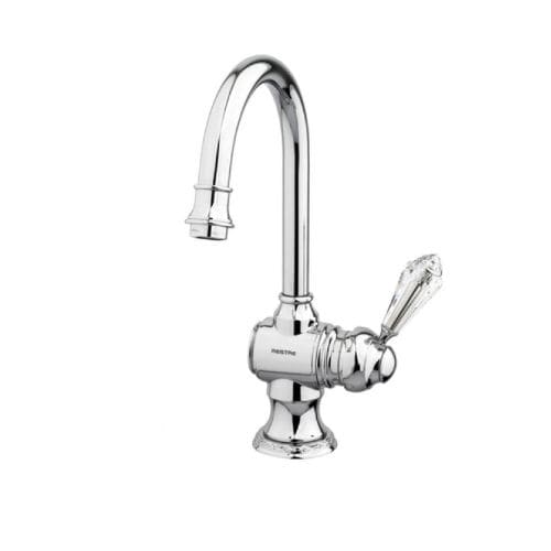 Mitigeur de vasque - 058203.F00.50 - Bronces Mestre, S.A. - à poser / en métal / en cristal Swarovski®