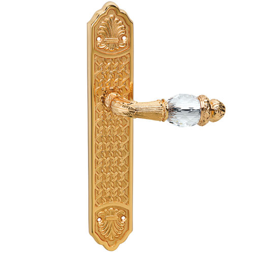 Poignée de tirage de porte - 0A3141.000.01 - Bronces Mestre, S.A. - en métal / en cristal Swarovski® / aspect traditionnel