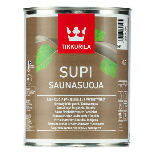 Peinture pour pièce humide - SUPI SAUNASUOJA - TIKKURILA - de protection / intérieure / pour plafond