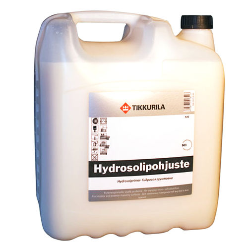 Primaire pour maçonnerie - HYDROSOLIPOHJUSTE - HYDROSOL - TIKKURILA - acrylique / extérieur / intérieur