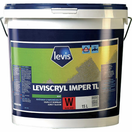 Système d'étanchéité liquide SEL de façade - LEVISCRYL IMPER TL - LEVIS - en acrylique
