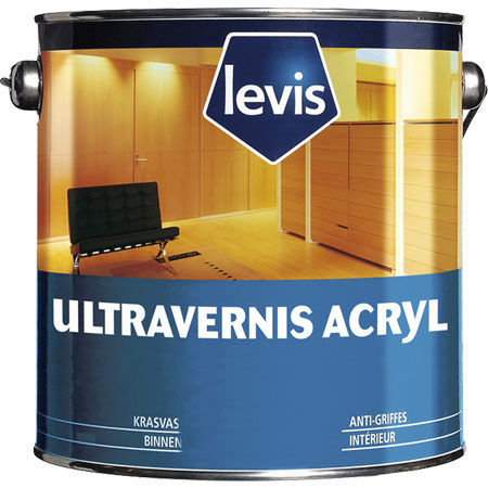 Vernis de protection - ULTRAVERNIS ACRYL - LEVIS - pour bois / satiné