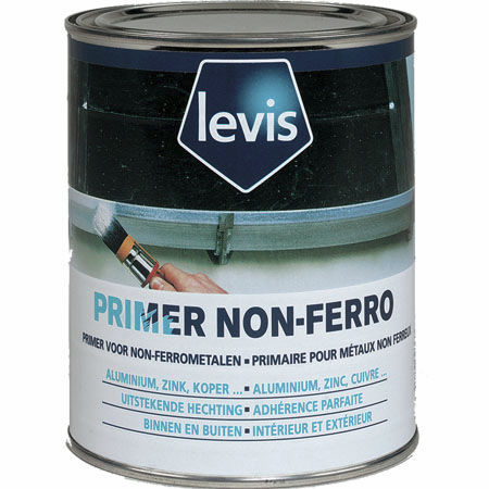 Primaire pour métal - NON FERRO - LEVIS - glycéro / antirouille